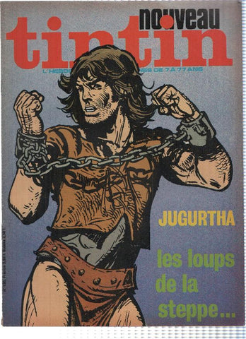 NOUVEAU TINTIN, Numero 130: Jugurtha, Les Loups de la Steppe (Lombard 1978)
