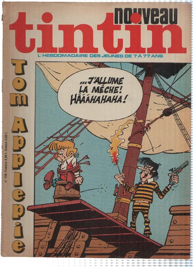 NOUVEAU TINTIN, Numero 134: TOM APPLEPIE (Lombard 1978)