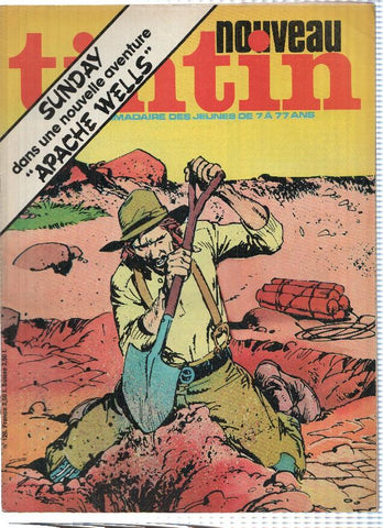 NOUVEAU TINTIN, Numero 126: SUNDAY - Apache Wells (Lombard 1978)