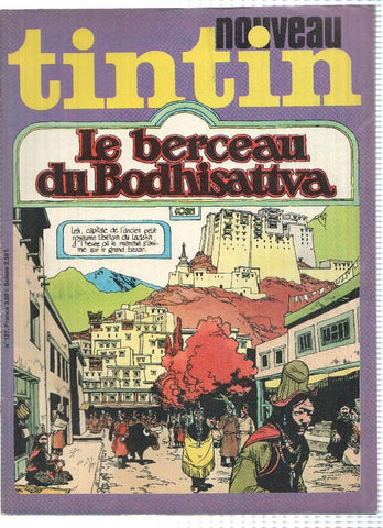 NOUVEAU TINTIN, Numero 127: Le Berceau du Bodhisattva (Lombard 1978)