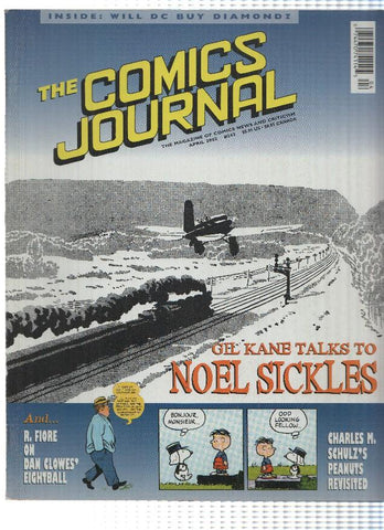 Revista: THE COMICS JOURNAL, Numero 242: GIL KANE talk to NOEL SICKLES (2002)