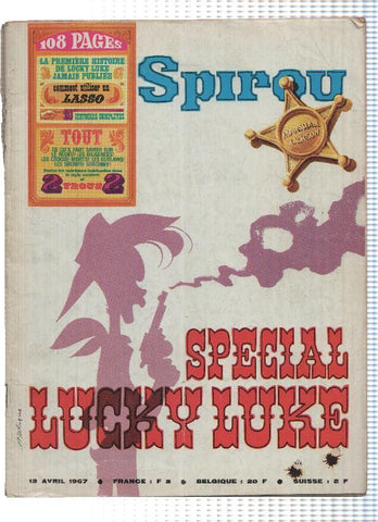 Revista: SPIROU: SPECIAL LUCKY LUKE (Dupuis 1984)
