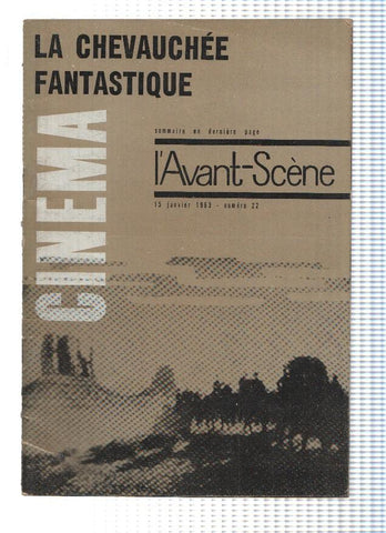 Revista: L'AVANT-SECENE CINEMA, Numero 22: La Chevauchee Fantastique (1963)