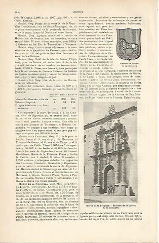 LAMINA ESPASA 8771: Iglesia de  la Compañia en Moron de la Frontera Sevilla