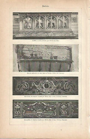 LAMINA ESPASA 9699: Balcones