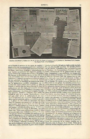 LAMINA ESPASA 13541: Revistas cientificas