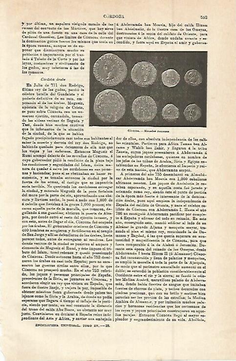 LAMINA ESPASA 14960: Monedas romanas