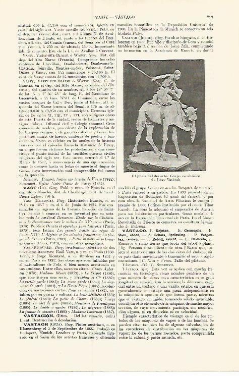 LAMINA ESPASA 17352: El jinete del desierto por J. Vastagh