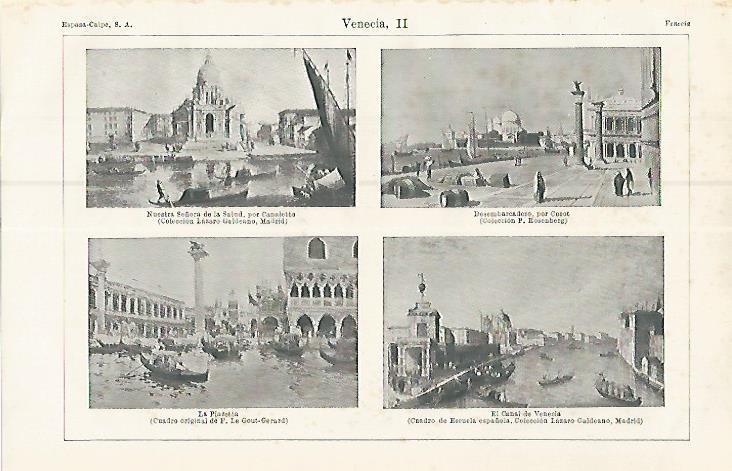 LAMINA ESPASA 17461: Imagenes de Venecia