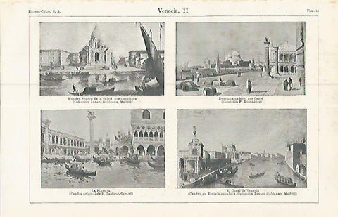 LAMINA ESPASA 17461: Imagenes de Venecia