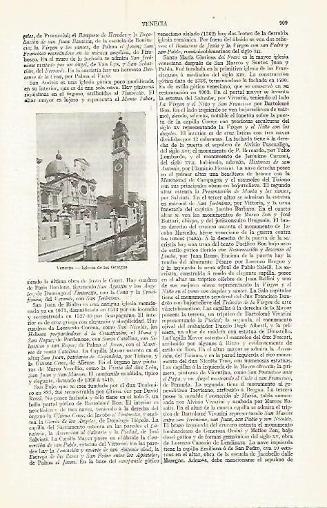 LAMINA ESPASA 17459: Iglesia de los Griegos en Venecia