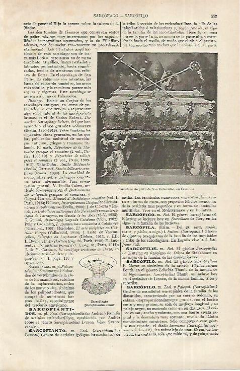 LAMINA ESPASA 12362: Sarcofago de San Estalisnao en Cracovia Polonia