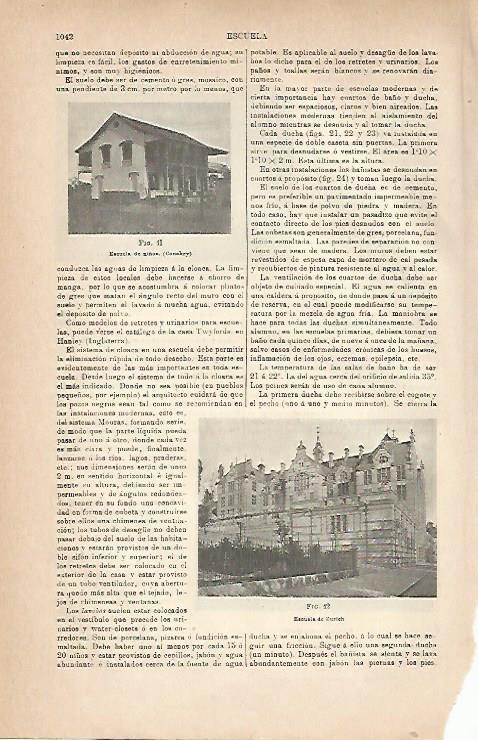 LAMINA ESPASA 18934: Escuela de niños en Conakry y en Zurich