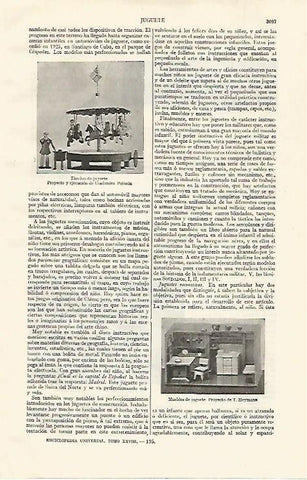 LAMINA ESPASA 21105: Tiovivo de juguete
