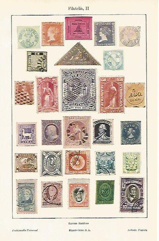 LAMINA ESPASA 2503: Sellos raros