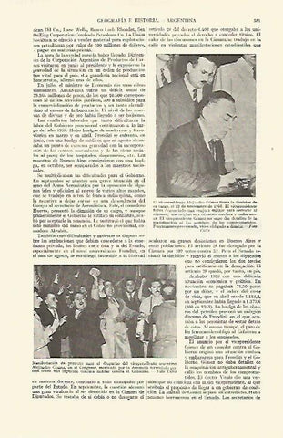 LAMINA ESPASA 21668: Dimision del vicepresidente argentino Alejandro Gomez