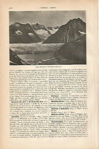 LAMINA ESPASA 5307: Lago Moerejelen Suiza
