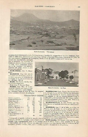 LAMINA ESPASA 537: Vistas de Haria Lanzarote