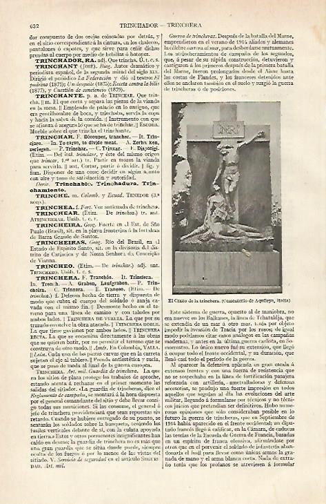 LAMINA ESPASA 20427: El Cristo de la Trinchera en Italia