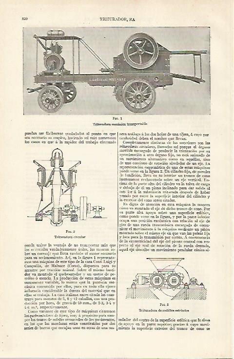 LAMINA ESPASA 20462: Trituradora mecanica transportable
