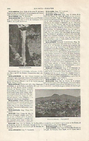 LAMINA ESPASA 21145: Cascada de Kalambo