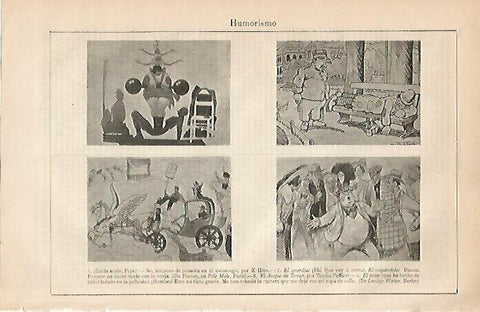 LAMINA ESPASA 4504: Escenas de humor