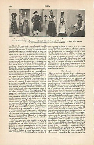 LAMINA ESPASA 22557: Tipos de Suiza