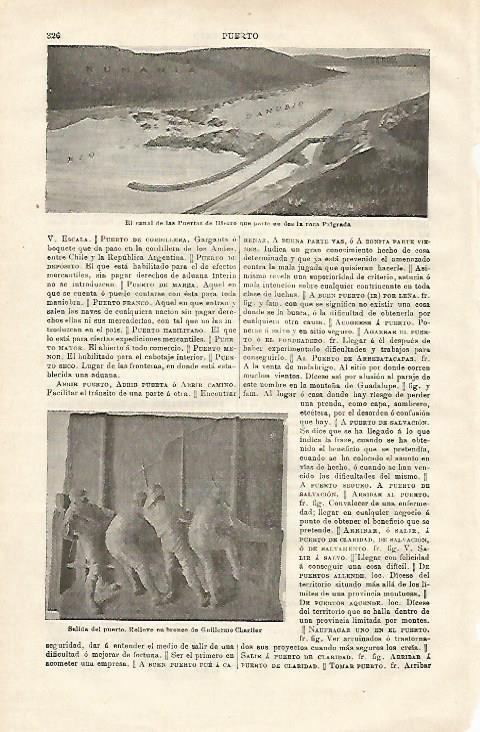 LAMINA ESPASA 23097: Canal de las Puertas de Hierro