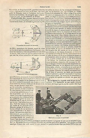 LAMINA ESPASA 23631: Proyeccion del paravane