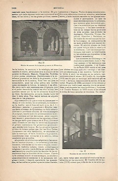 LAMINA ESPASA 18930: Escuela de Winterthur