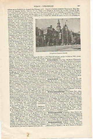 LAMINA ESPASA 12440: Las galerias Schack en Munich