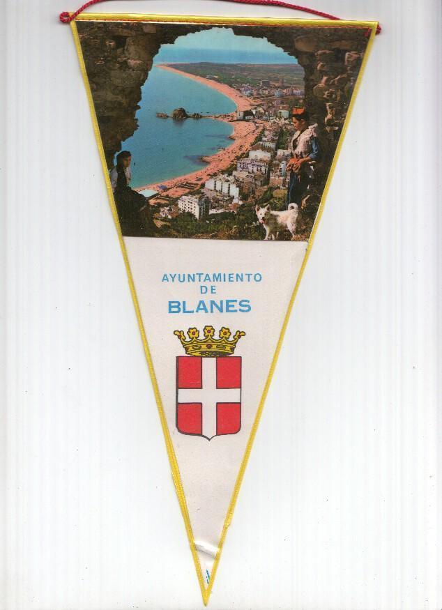 BANDERIN: BLANES - Imagen Aerea de Blanes y escudo (Numero 02)