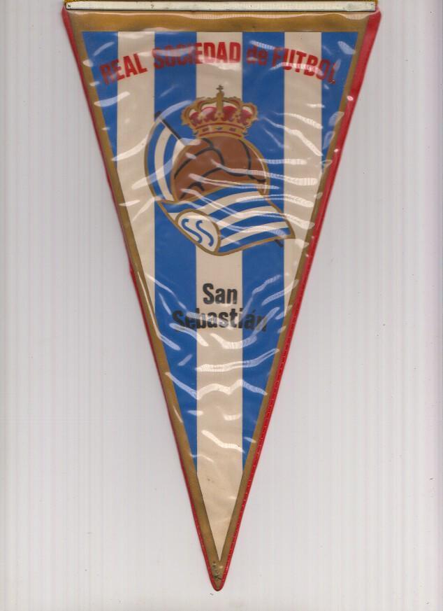Banderin Real Sociedad de Futbol San Sebastian