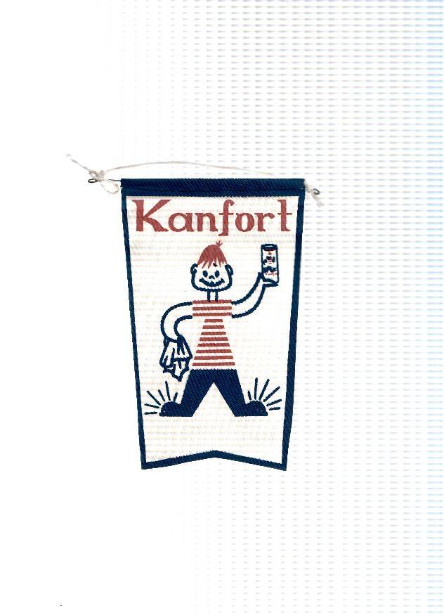 BANDERIN: KANFORT - Banderin Publicitario del producto para el calzado