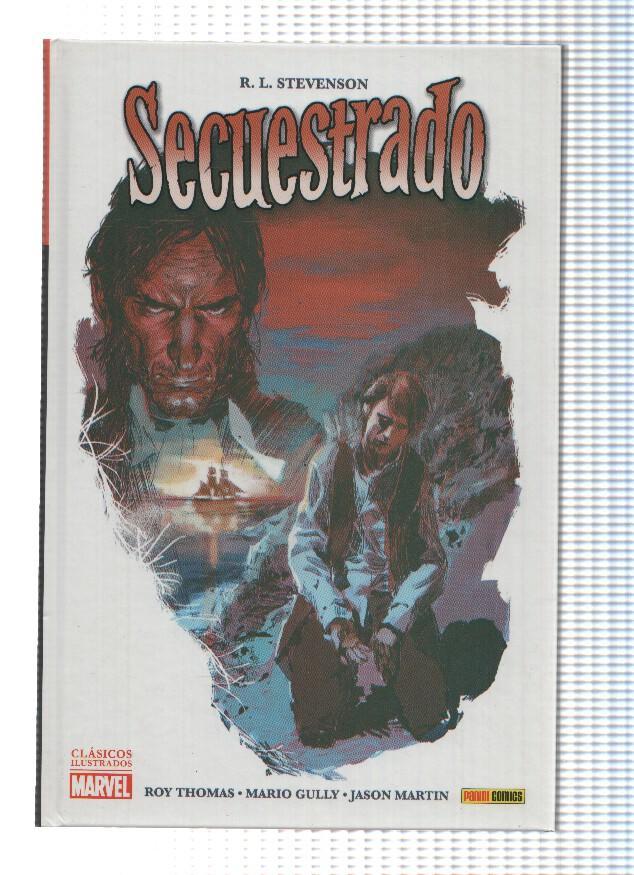 SECUESTRADO - R.L. Stevenson / Clasicos Ilustrados Marvel (Panini 2014)