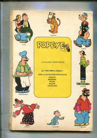 Popeye de Burulan edicion 1971 numero 26 (no conserva la cubierta)