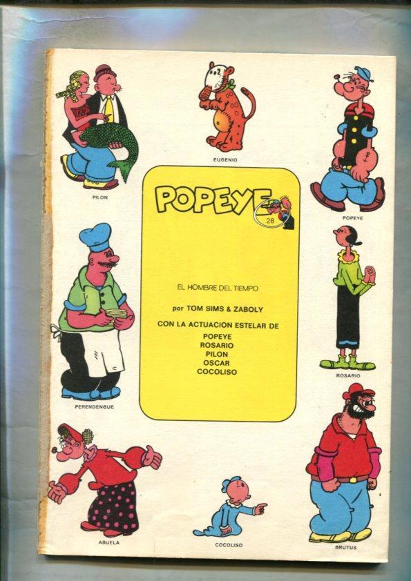 Popeye de Burulan edicion 1971 numero 28