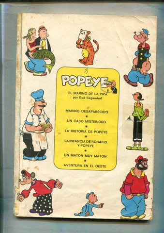 Popeye de Burulan edicion 1971 numero 02 (no conserva la cubierta)