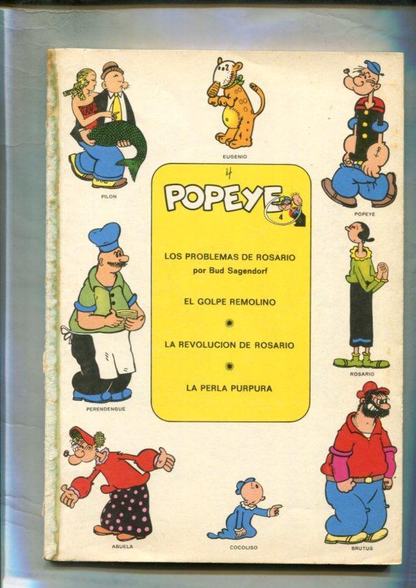 Popeye de Burulan edicion 1971 numero 04 (no conserva la cubierta)