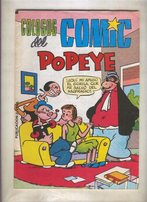 Colosos del comic: Popeye numero 34: La isla puentepopa