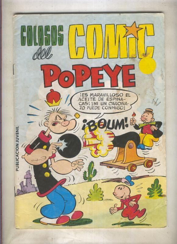 Colosos del comic: Popeye numero 18: Rey de Popalania (numerado 2 en trasera)