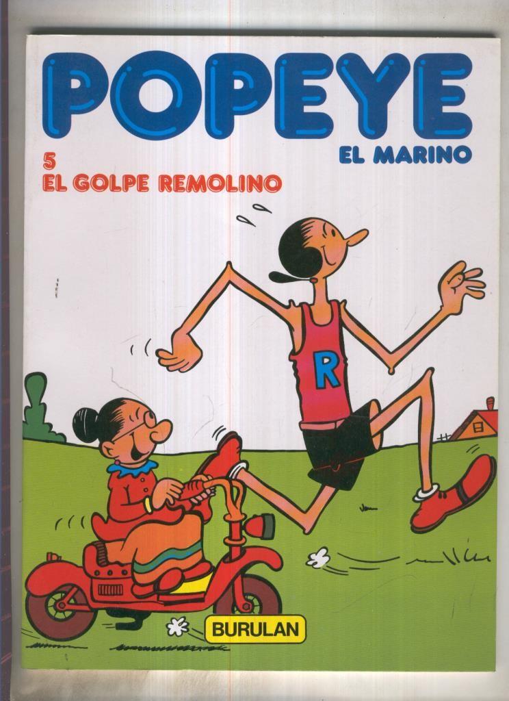 Popeye de Burulan edicion 1983 numero 5: El golpe remolino