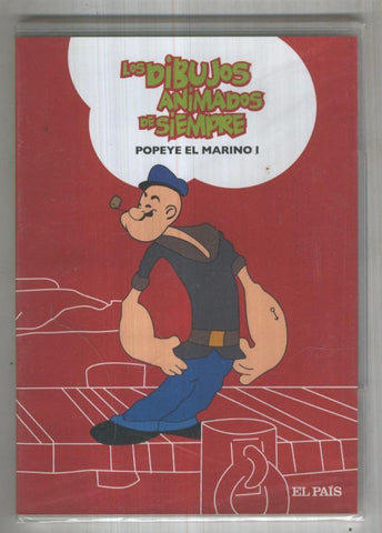 DVD Cine: Los Dibujos de Siempre: POPEYE EL MARINO 01 ( El Pais)