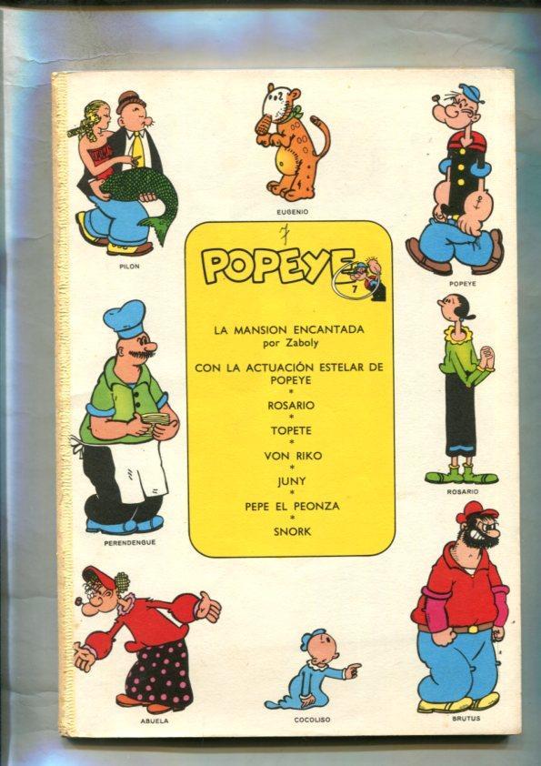 Popeye de Burulan edicion 1971 numero 07 (no conserva la cubierta) (hojas sueltas)