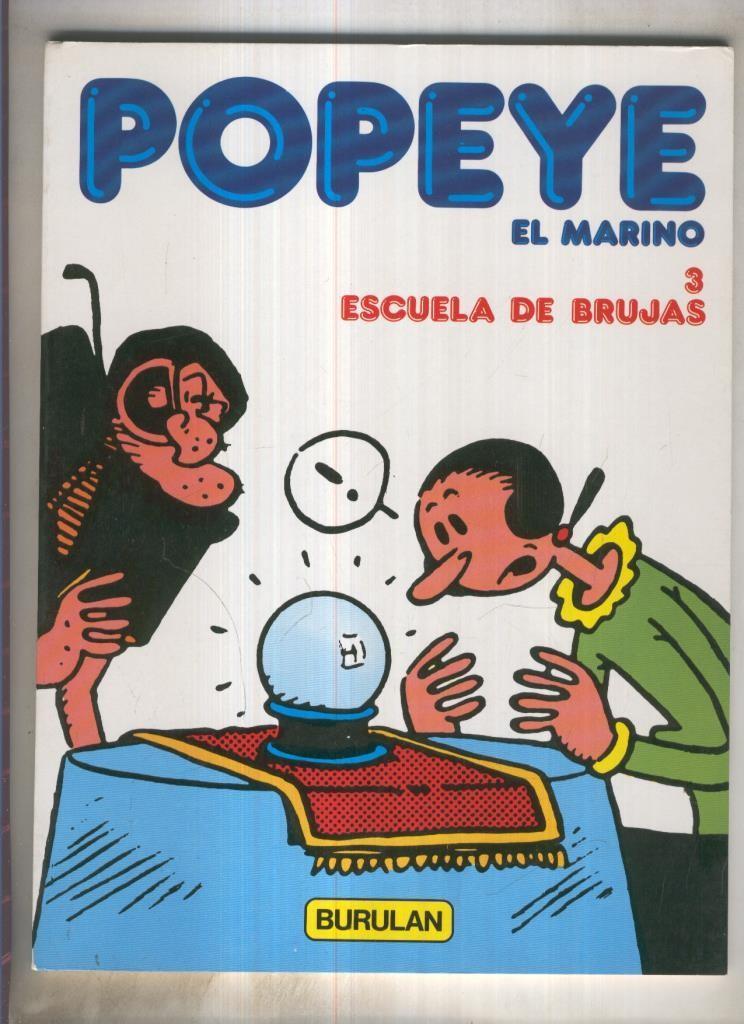 Popeye de Burulan edicion 1983 numero 3: Escuela de brujas