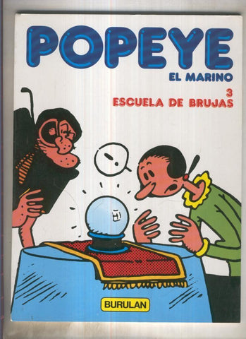 Popeye de Burulan edicion 1983 numero 3: Escuela de brujas