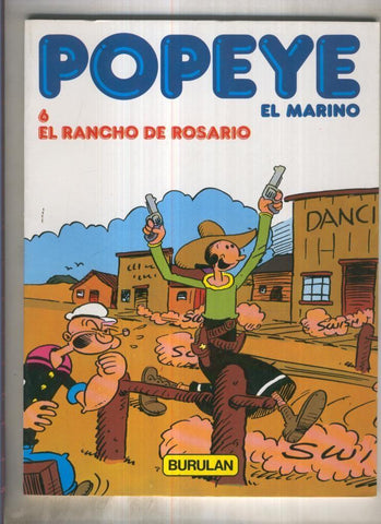 Popeye de Burulan edicion 1983 numero 6: El rancho de rosario (numerado 1 ultima pagina)