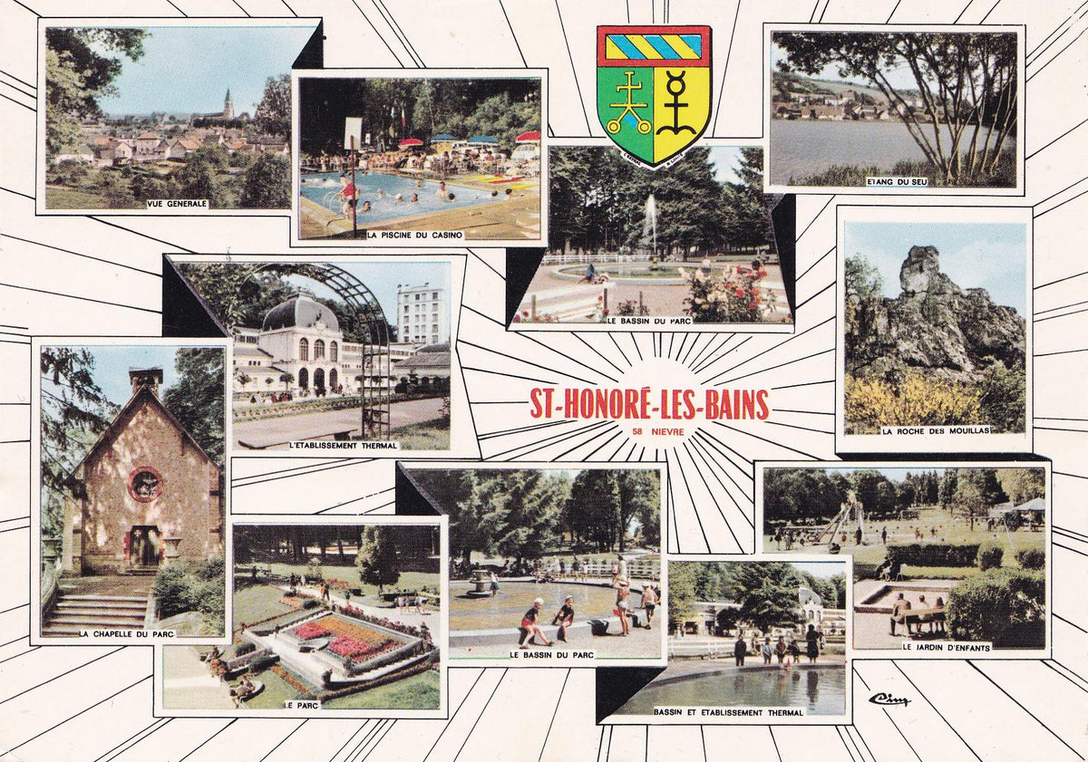POSTAL 18921: St.Honore les Bains