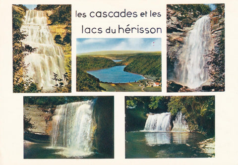 POSTAL 18926: Cascades et lac s du Herisson