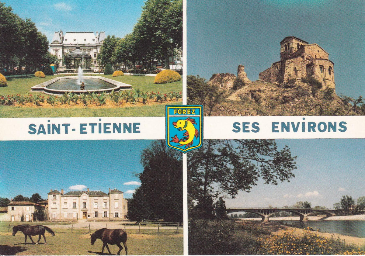 POSTAL 18937: Saient-etienne
